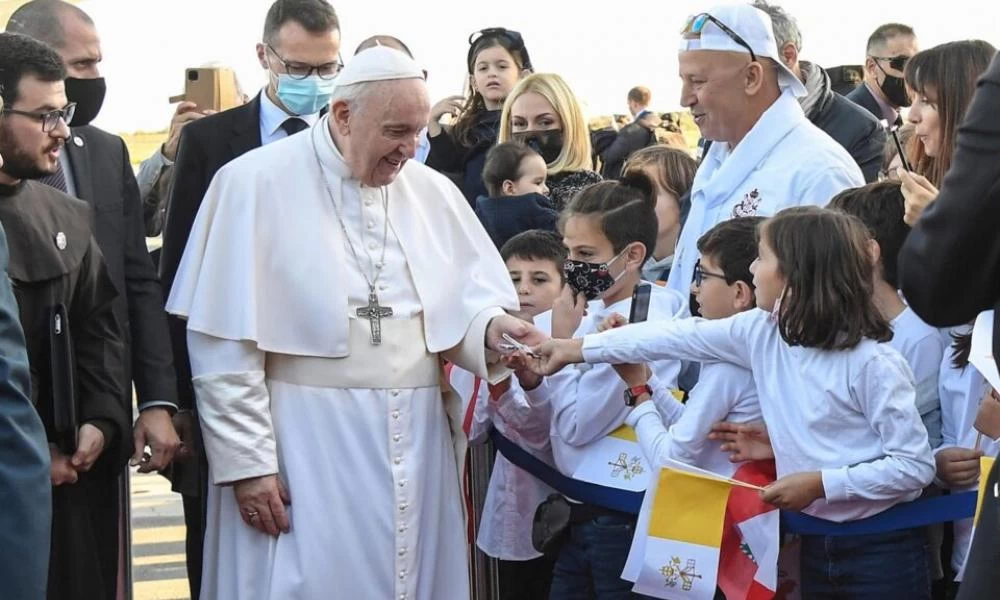 Πάπας Φραγκίσκος: Κυπριακό και μεταναστευτικό μονοπώλησαν την ομιλία του στην μεγαλόνησο